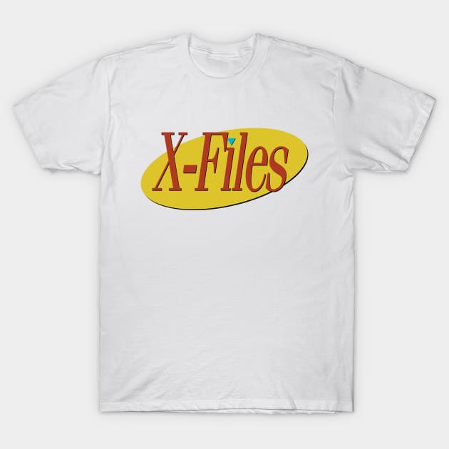 X Files logo T-Shirt by karutees